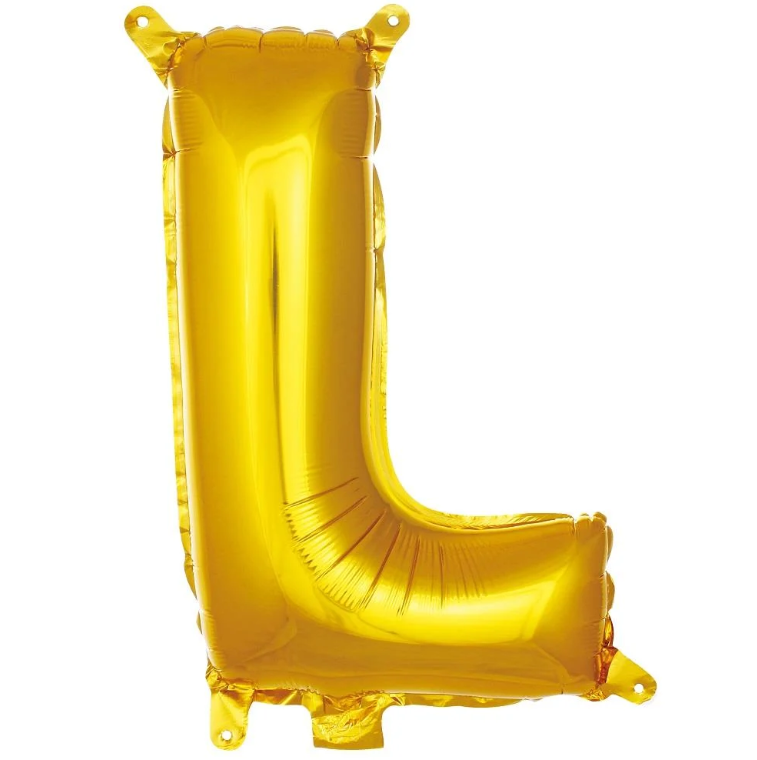 Folyo Balon Gold L 16 İnç 36 Cm